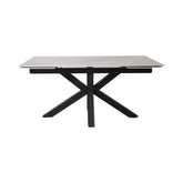 Kastonia 1.6M Muse White High Gloss Extending Dining Table - Pendle Village Furniture